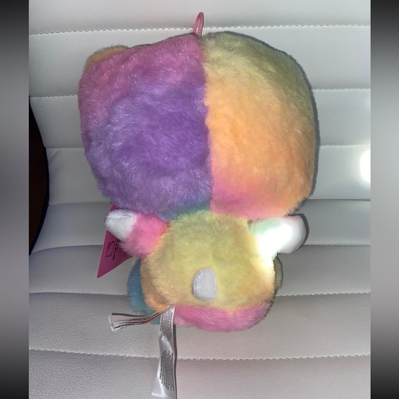 Sanrio Hello Kitty Rainbow Sherbet Costume 7" Plush Stuffed Girls Doll NWT - Picture 4 of 7